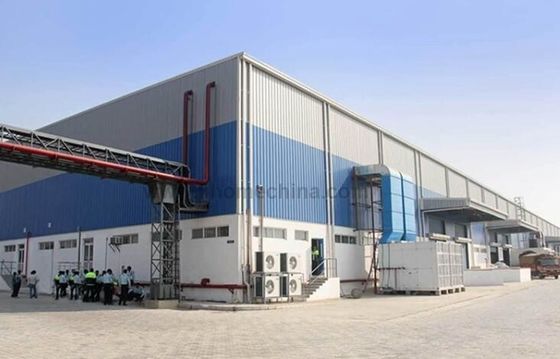 Edifício de aço projetado de forma eficiente com secção C/Z de aço