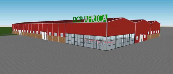 Fábrica de estruturas de aço de alta precisão com curto período de construção
