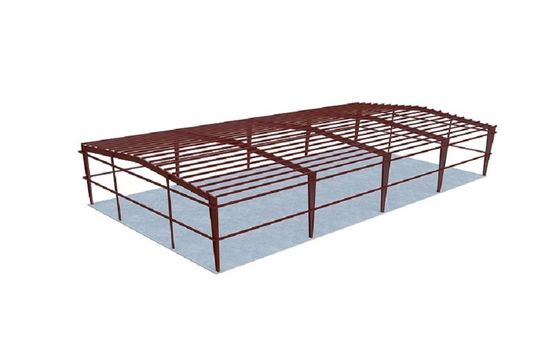 Edifício pré-fabricado Estrutura de aço industrial de metal leve