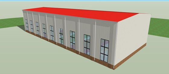 Estrutura de aço pré-fabricada em grade Armazém comercial