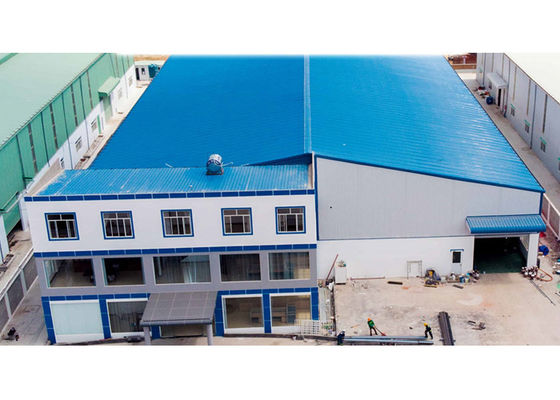 Oficina industrial durável ISO9001 de dobra de construção da construção de aço