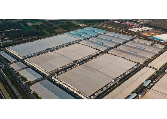 Fábrica de construção de estruturas metálicas de secção H