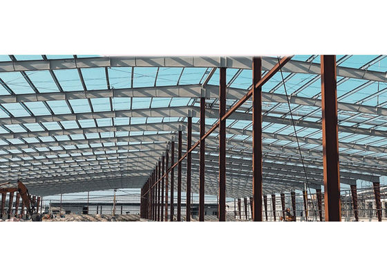 Fábrica de construção de estruturas metálicas de secção H