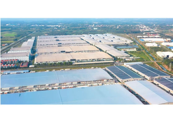 Fábrica de construção de estruturas metálicas de secção H