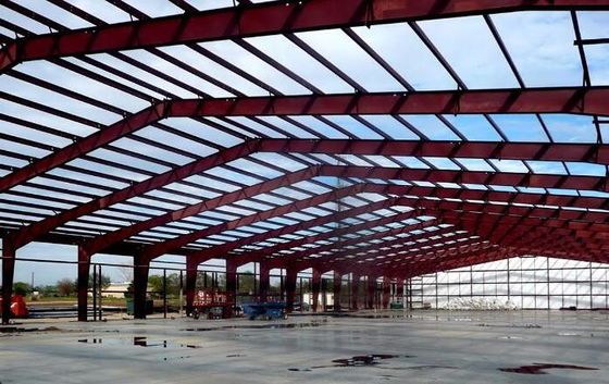 Construção de estruturas de aço leve Armazém pré-fabricado Instalação fácil