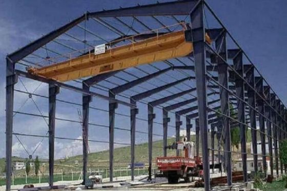 Construção de estruturas de aço leve Armazém pré-fabricado Instalação fácil