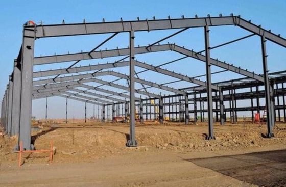 Construção de estruturas de aço leve Armazém pré-fabricado Instalação fácil