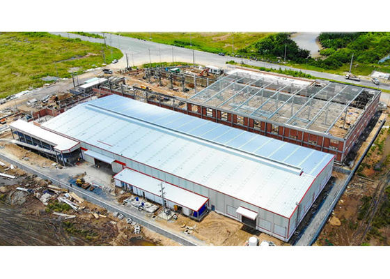 Indústria Estruturas pré-fabricadas de aço Fábrica de estruturas de aço
