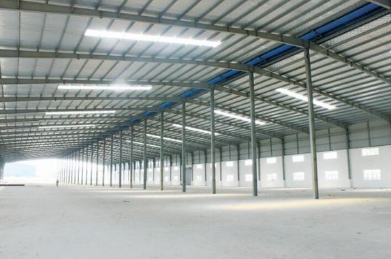 Edifício de estrutura de aço para armazenamento com aço de seção H