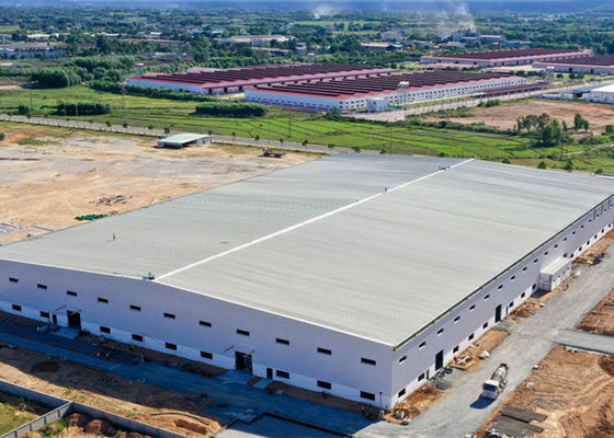 Q355 / Q235 Estrutura de aço Fábrica Quadro de garagem Edifício pré-fabricado Construção