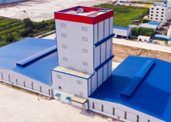 GB Padrão de dobra de estruturas industriais de aço