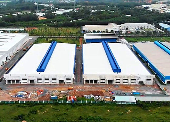 Q355 soldou a construção da oficina da construção de aço da seção de H pintada