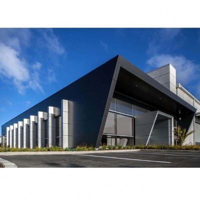 Armazém portal da construção de aço do quadro da construção clara da armação de aço do calibre