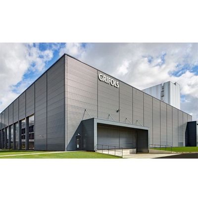 Armazém portal da construção de aço do quadro da construção clara da armação de aço do calibre