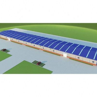 Construção Prefabricada de Aço Armazém Armazéns de Aço Edifícios Comerciais de Metal