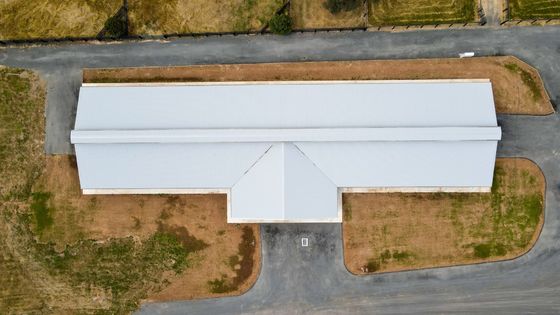 Oficina de construção de estruturas de aço leve Certificado CE ISO 9001 &amp; Durável