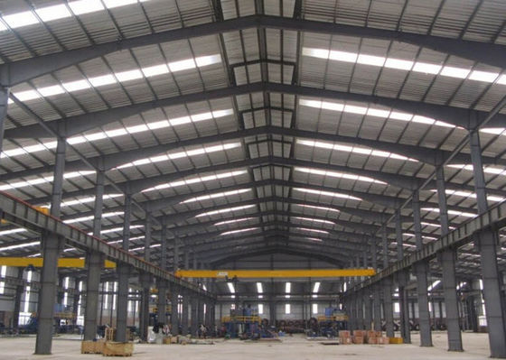 Estrutura de aço pré-fabricada industrial Armazém Quadro Construção Edifício Garagem