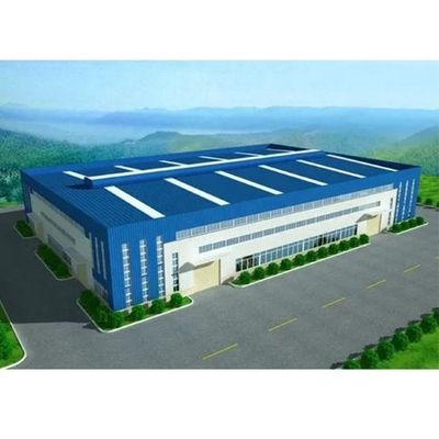 Construção de estruturas de aço de alto padrão
