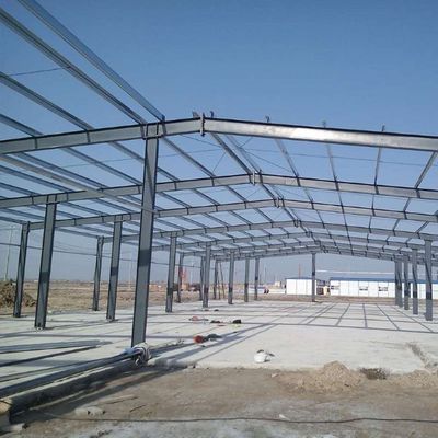 Construção Prefabricada de Metal Estrutura de Aço Oficina Estrutura de Portal