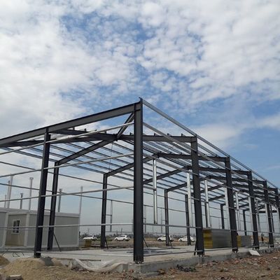 Construção Prefabricada de Metal Estrutura de Aço Oficina Estrutura de Portal