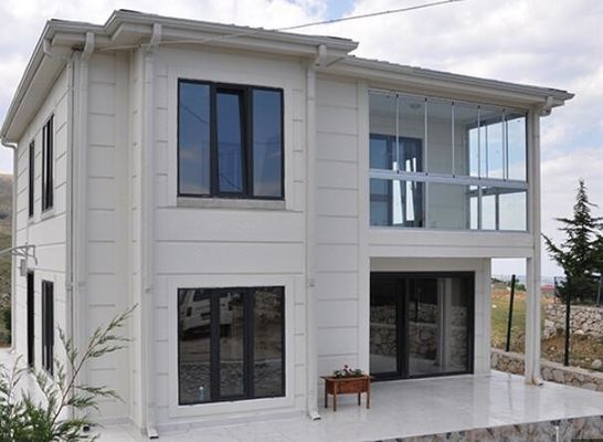 Estrutura de aço Edifício residencial casa pré-fabricada