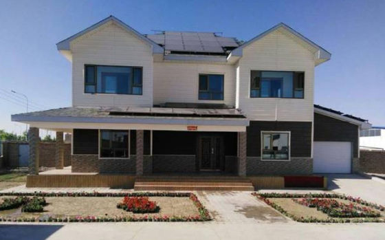Estrutura de aço Edifício residencial casa pré-fabricada