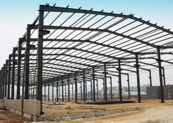 Estrutura de aço pré-fabricada industrial Armazém Quadro Construção Edifício Garagem