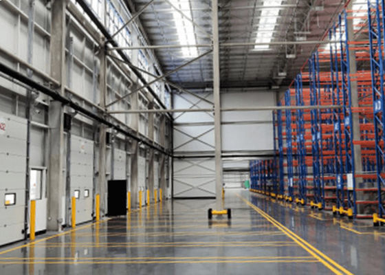 Estruturas industriais de estrutura de aço Edifícios de fábrica Hangar