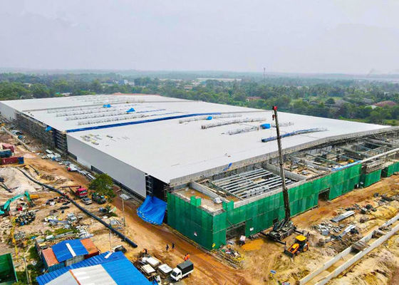 Estrutura de aço pré-fabricada Garagem Oficina Industrial Frame Building