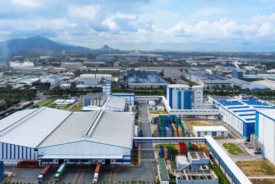 Construção de estruturas de aço leve para oficina de pré-fabricação
