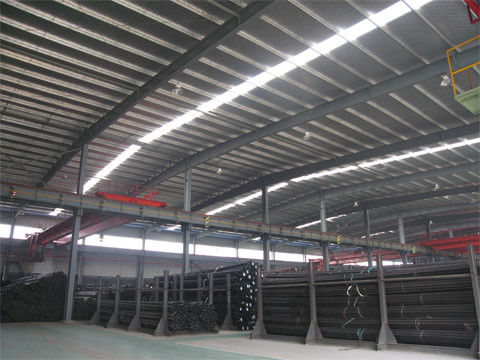 Estruturas industriais pré-fabricadas de aço Estruturas de armazenagem Estruturas de construção de edifícios
