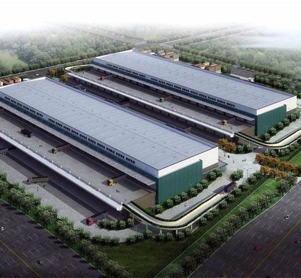 Indústria Estruturas de aço pré-fabricadas Estruturas de edifícios metálicos Oficina GB