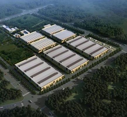 Q235 / Q355 Armazém Estrutura de Aço Edifícios Pré-fabricados com Armação de Aço