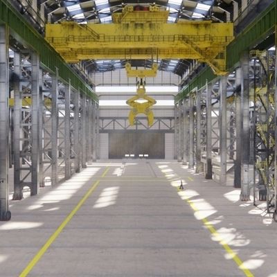 Q355B/Q235B Crane de construção de estrutura de aço projetado para suas especificações