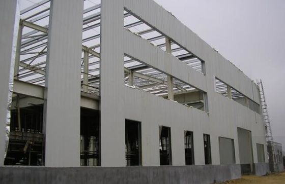 Construção de estruturas de aço pré-fabricadas