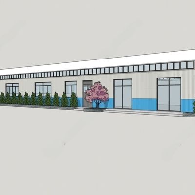 Construção de oficina de estrutura de aço do portal com isolamento opcional disponível
