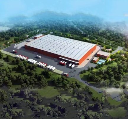 Oficina industrial durável ISO9001 de dobra de construção da construção de aço
