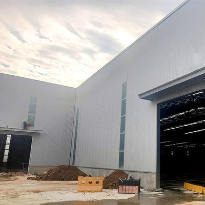 Estrutura de aço fabricada para oficina Edifício industrial à prova de fogo