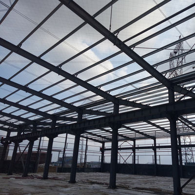 Estrutura de aço fabricada para oficina Edifício industrial à prova de fogo