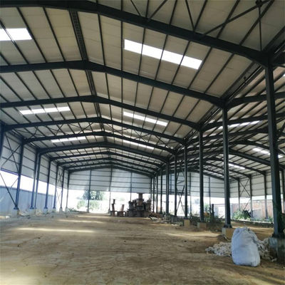 Fabricação Projeto Edifício Oficina Prefabricada Estrutura de aço Armazém