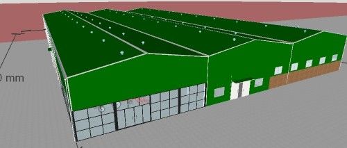 Edifícios Prefabricados Oficinas de metal Estruturas agrícolas de aço