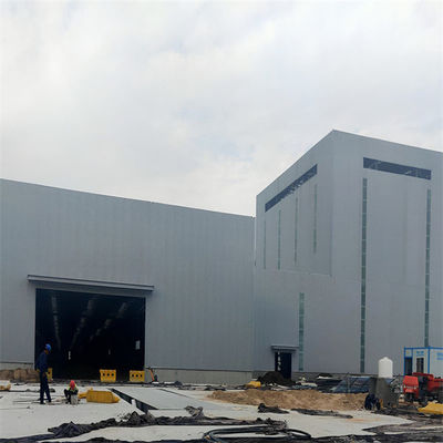 Q355 soldou a construção da oficina da construção de aço da seção de H pintada
