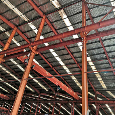 Q355 soldou a construção da oficina da construção de aço da seção de H pintada