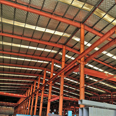 Q355 soldou a construção da oficina da construção de aço da seção de H pintada