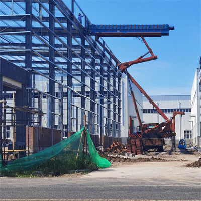 Construção de estruturas pré-fabricadas de aço