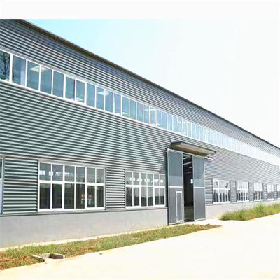Oficina de aço da fabricação da casa pré-fabricada do quadro do hangar da construção de aço da indústria