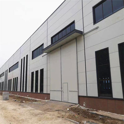 Oficina de aço da fabricação da casa pré-fabricada do quadro do hangar da construção de aço da indústria