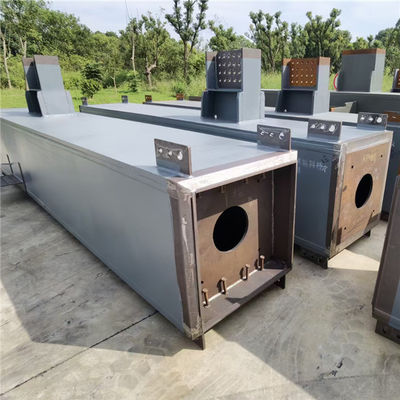 Plataforma de estruturas de aço fabricadas de alta capacidade de carga para indústrias