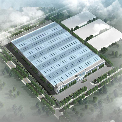 Portal Frame Bending Industrial Steel Structure Workshop Edifício ISO9001