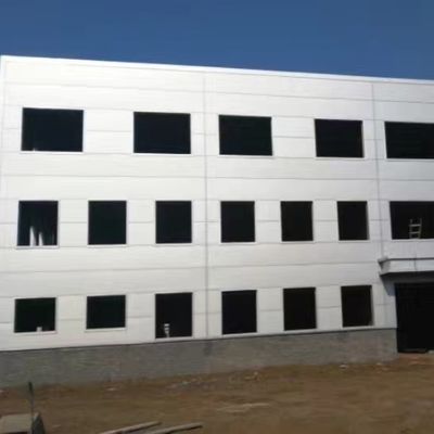 Oficina de estruturas pré-fabricadas de aço de grande comprimento para a indústria/fábrica